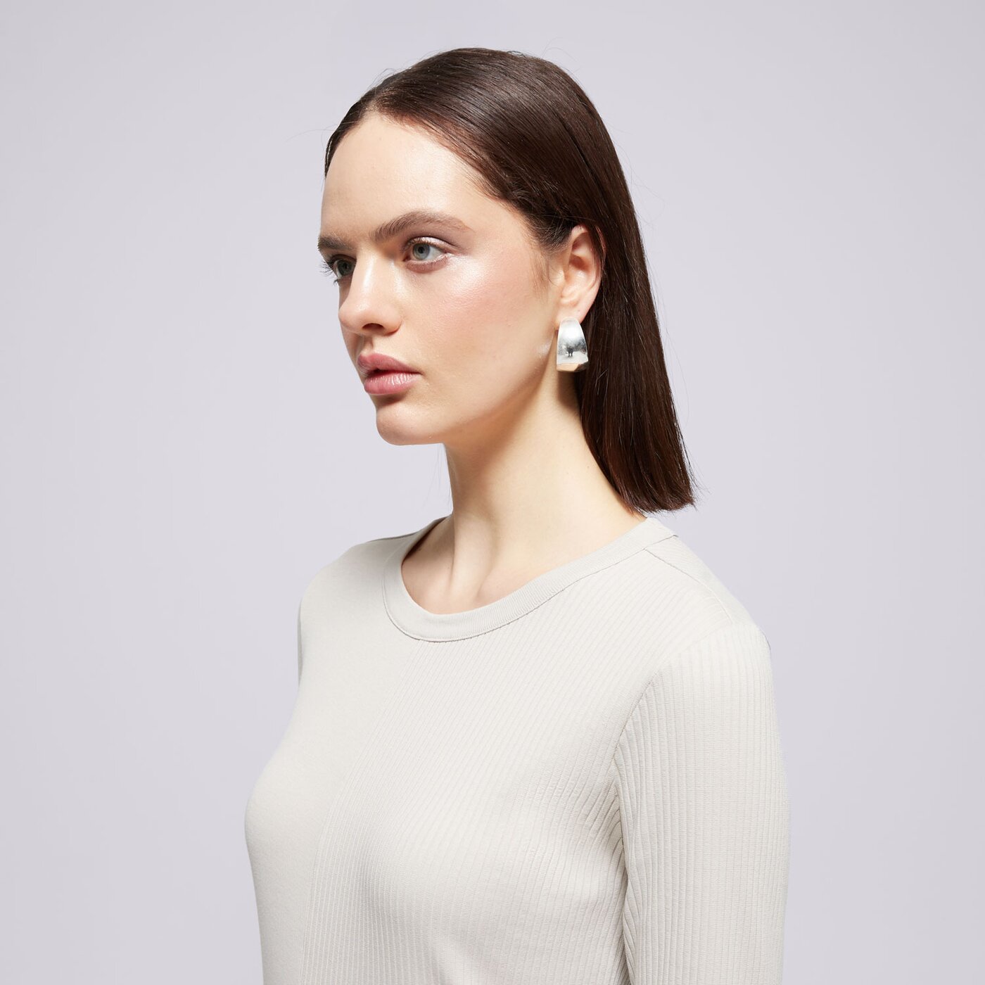 Дамска тениска CHAMPION ТЕНИСКА CREWNECK LONG SLEEVE ТЕНИСКА e10017es057 цвят бежов