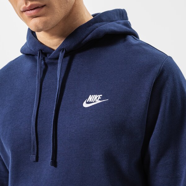 Мъжки суичър NIKE СУИТЧЪР С КАЧУЛКА SPORTSWEAR CLUB FLEECE bv2654-410 цвят тъмносин