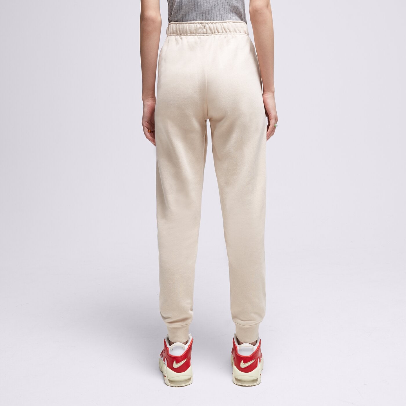 Дамски панталони NIKE ПАНТАЛОНИ W NSW CLUB FLC MR dq5191-126 цвят бежов