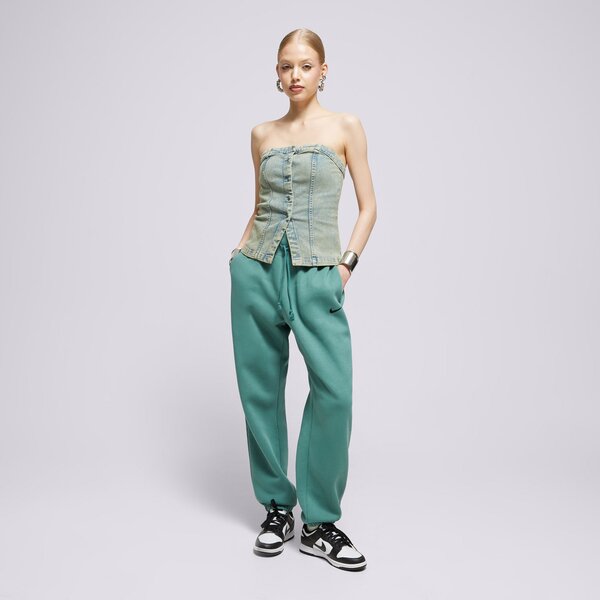 Дамски панталони NIKE ПАНТАЛОНИ W NSW PHNX FLC HR OS PANT dq5887-361 цвят зелен