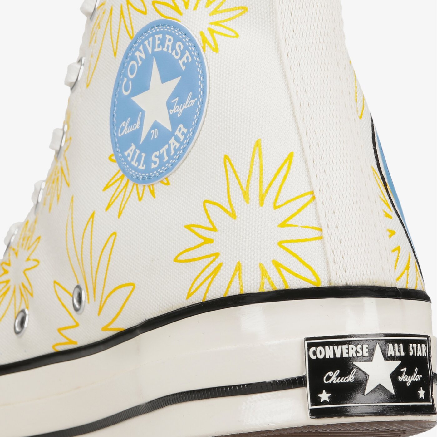 Мъжки маратонки CONVERSE CHUCK 70 BE NICE FLORAL  172863c цвят бял