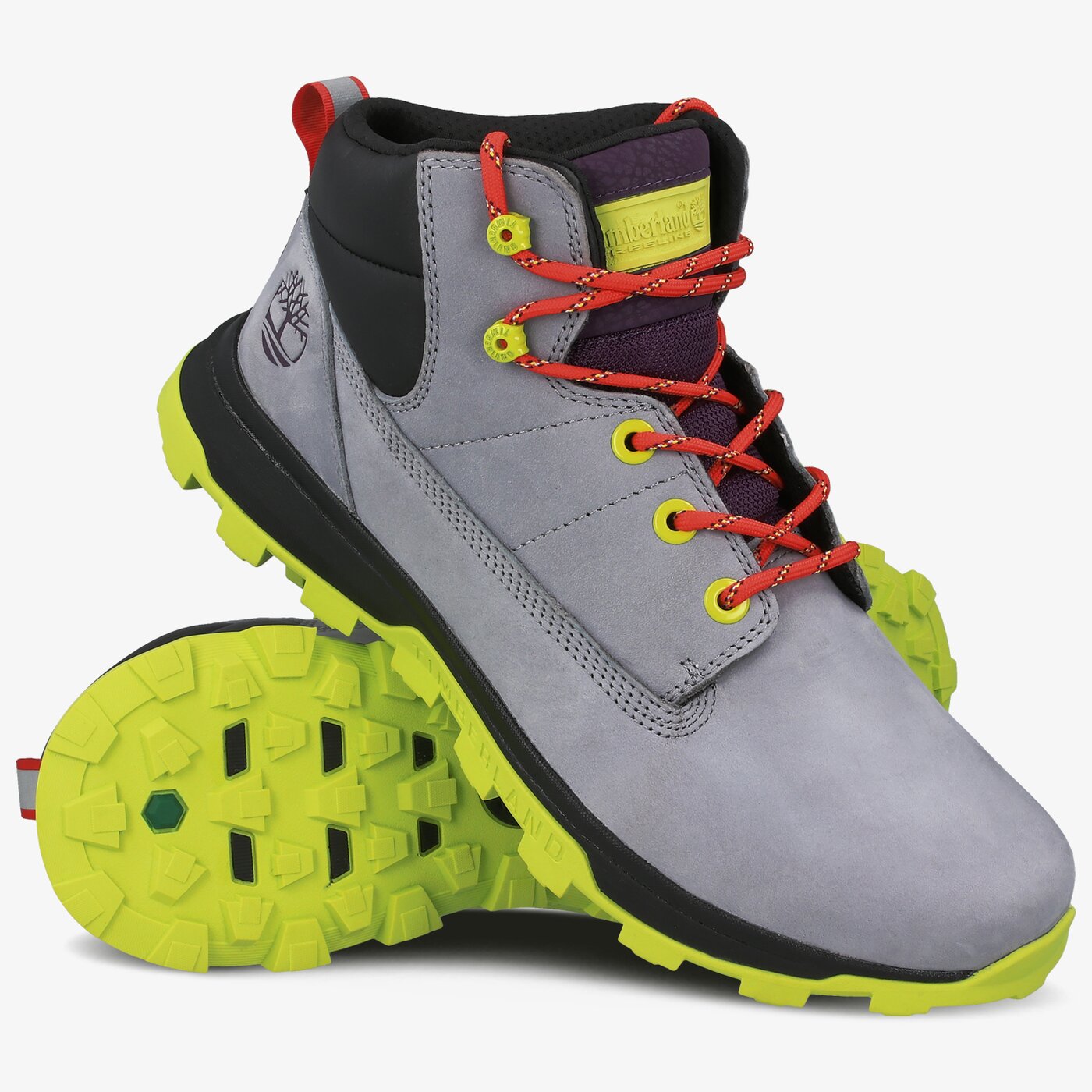 Мъжки маратонки TIMBERLAND TREELINE MID tb0a28pv0501 цвят сив