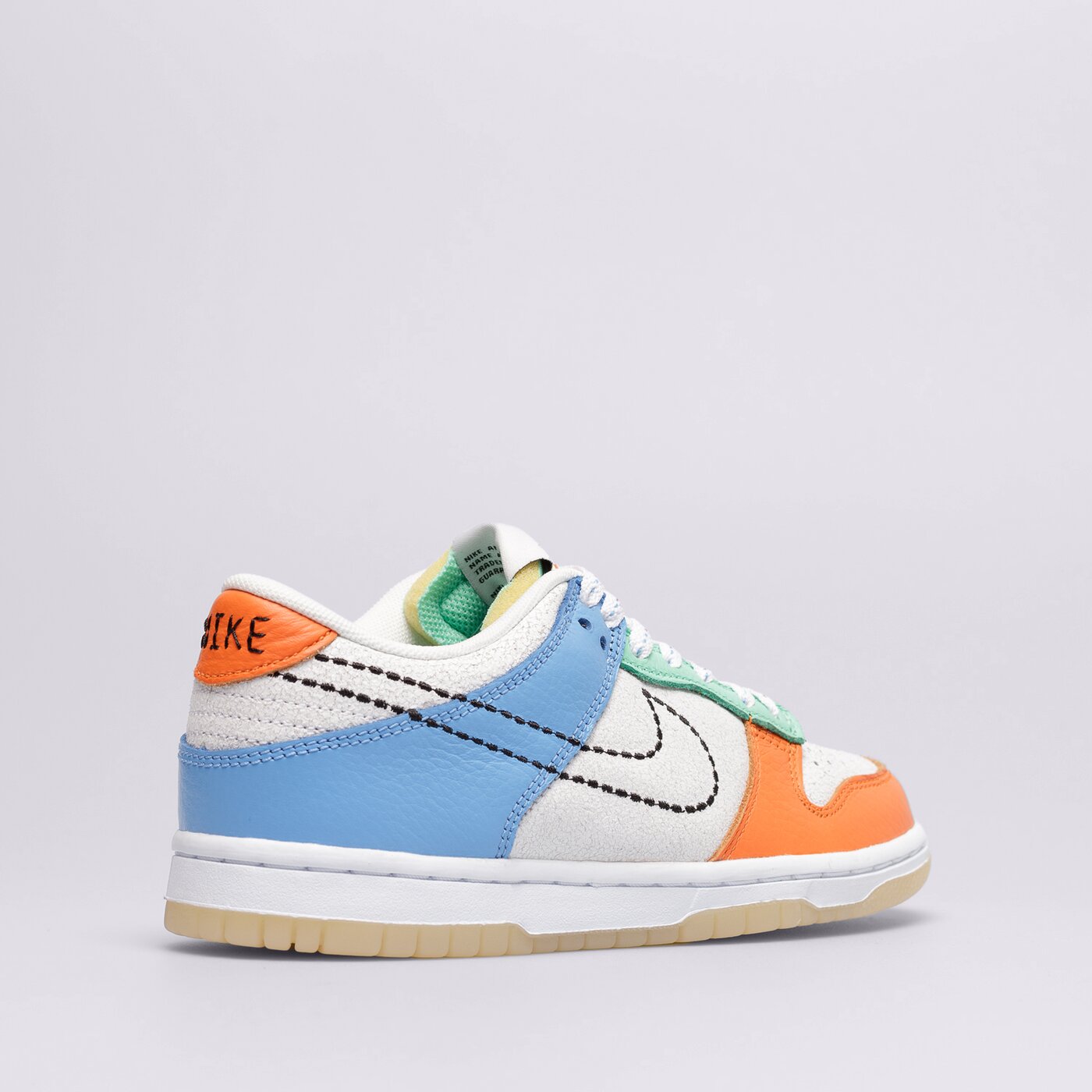 Детски маратонки NIKE DUNK LOW (GS) dx3363-100 цвят многоцветен