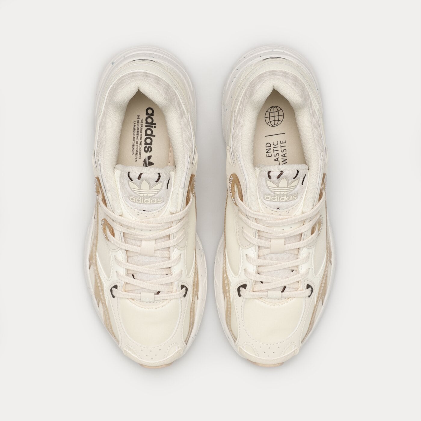 Дамски маратонки ADIDAS ASTIR HER VEGAN W hq6670 цвят бежов