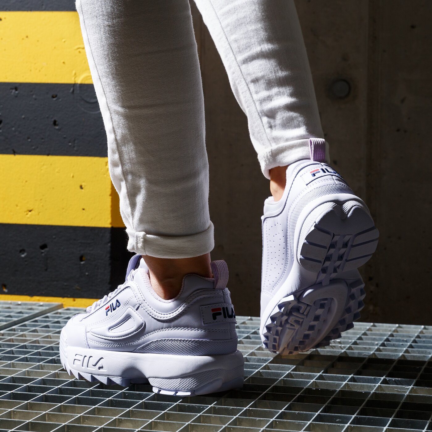 Дамски маратонки FILA DISRUPTOR LOW WMN 101030271c цвят виолетов