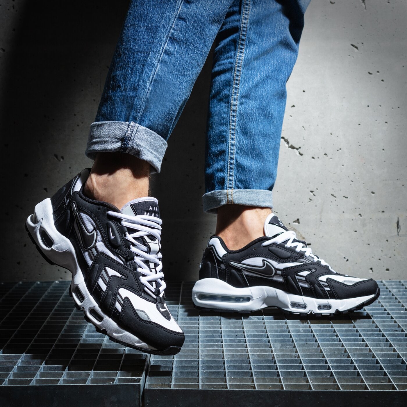 Мъжки маратонки NIKE AIR MAX 96 2 dh4756-100 цвят черен