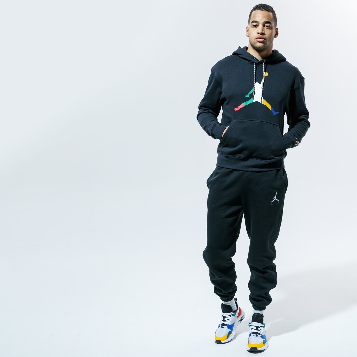 Мъжки панталони JORDAN ПАНТАЛОНИ JUMPMAN ck6694-010 цвят черен