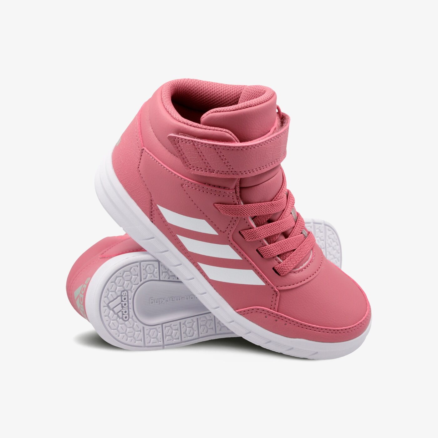 Детски маратонки ADIDAS ALTASPORT MID EL K aq0185 цвят розов