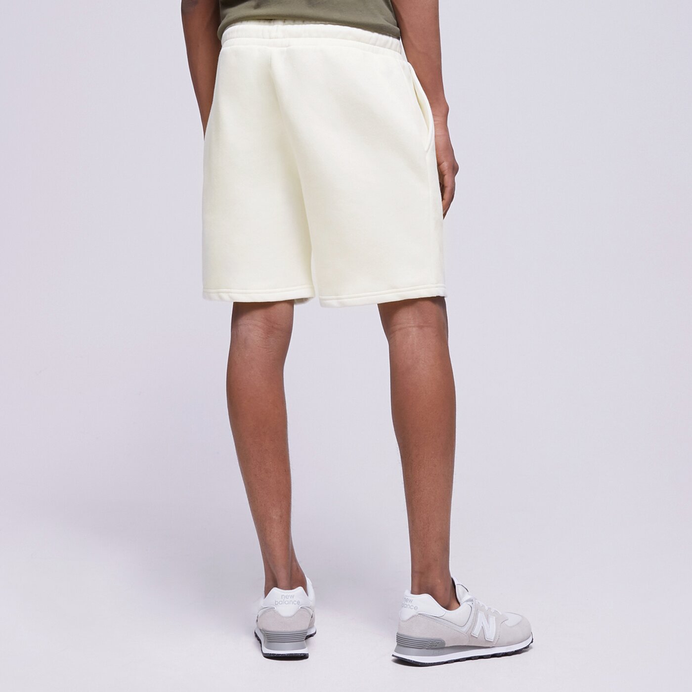 Мъжки къси панталони ELLESSE ШОРТИ FONTANSA SHORT OFF WHT sgr17620904 цвят бял