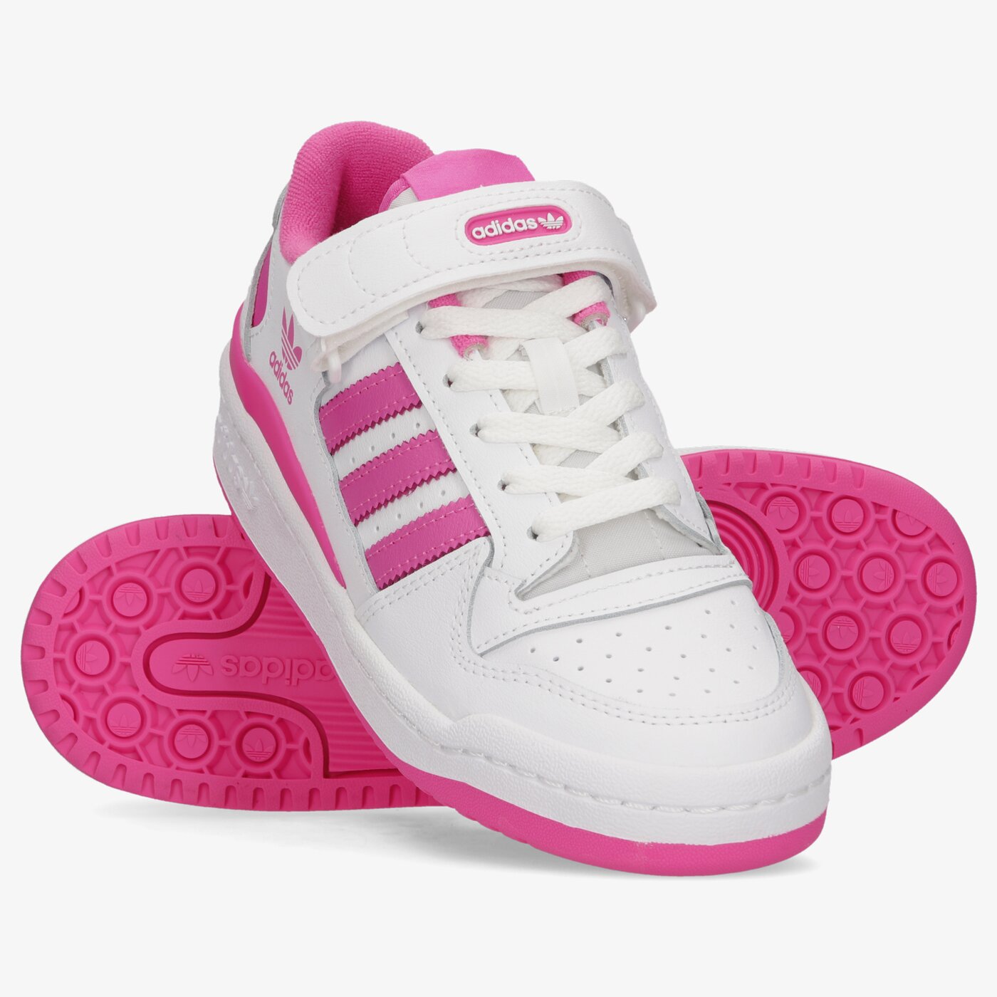 Детски маратонки ADIDAS FORUM LOW J fy7967 цвят бял