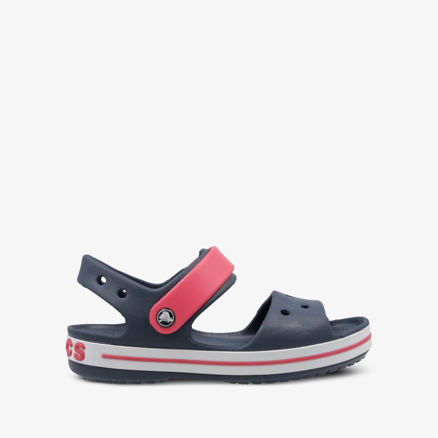 Детски чехли и сандали CROCS CROCBAND SANDAL KIDS 12856485k цвят тъмносин