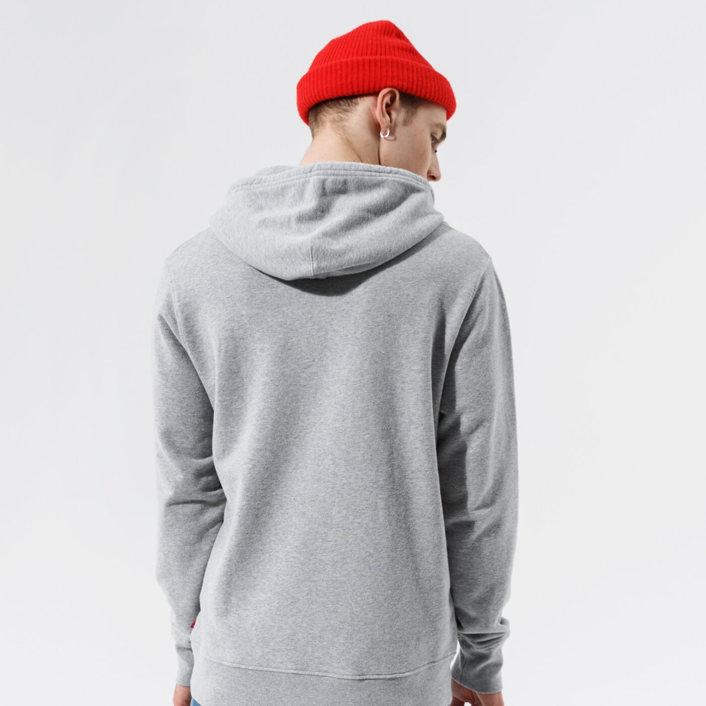 Мъжки суичър LEVI'S СУИТЧЪР С КАЧУЛКА T2 STD GRAPHIC HOODIE 384240000 цвят сив