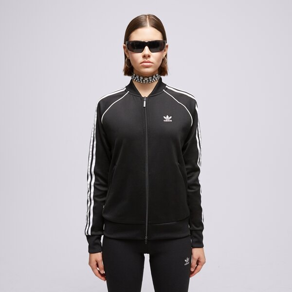 Дамски суичър ADIDAS СУИТЧЪР S'STAR T'TP BLK/WHT SWEATSHIRT ib5912 цвят черен
