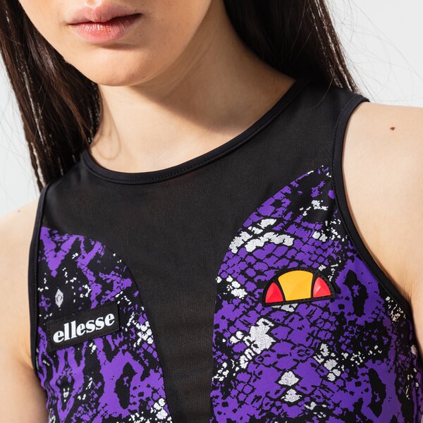 Дамска тениска ELLESSE ТОП ELLARIA VEST AOP sck12306943 цвят многоцветен