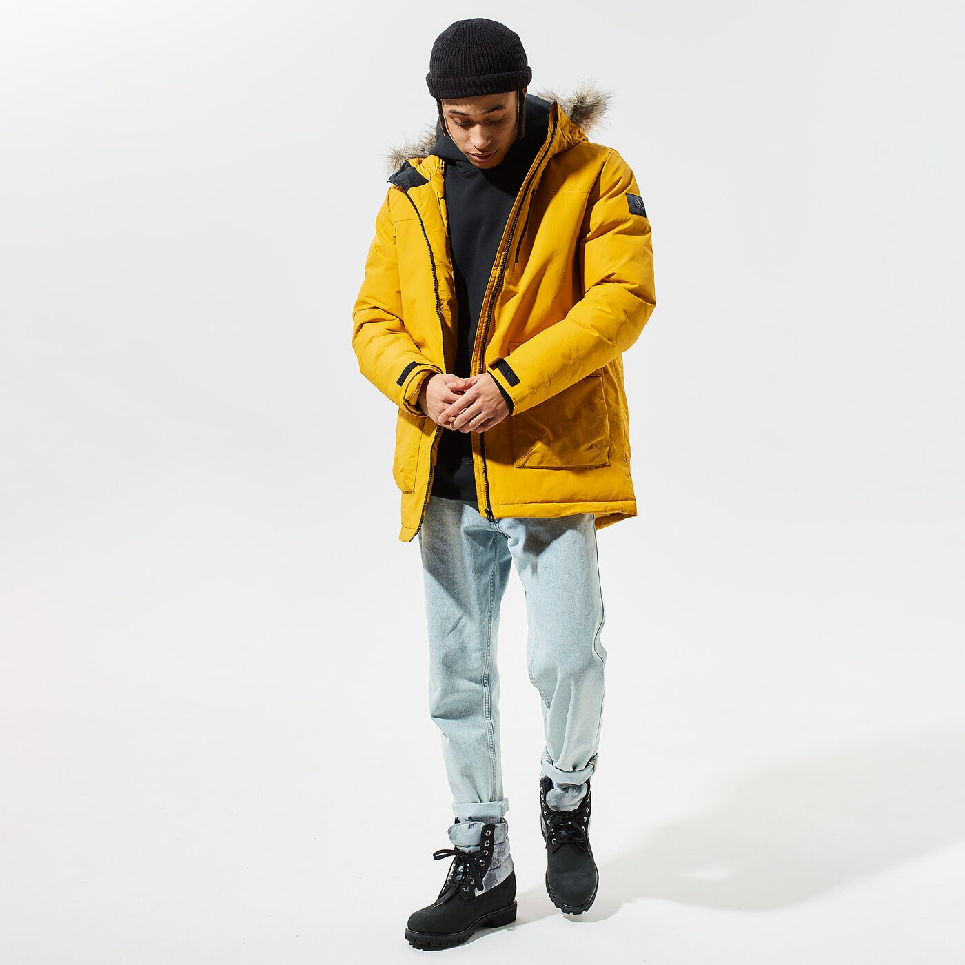 Мъжко зимно яке ADIDAS ЯКЕ ЗИМНО XPLORIC PARKA gk3551 цвят жълт