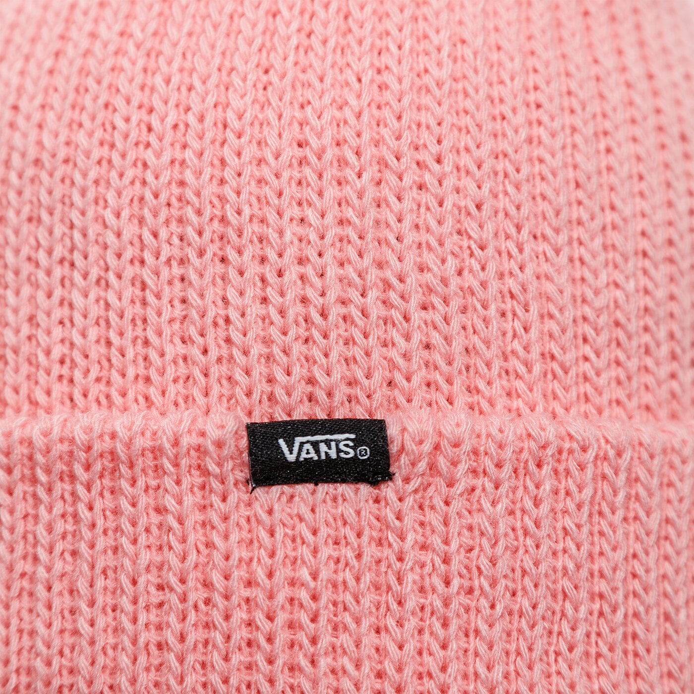 Дамска зимна шапка VANS ЗИМНА ШАПКА CORE BASIC WMNS BEANIE vn0a34gvh8r1 цвят розов