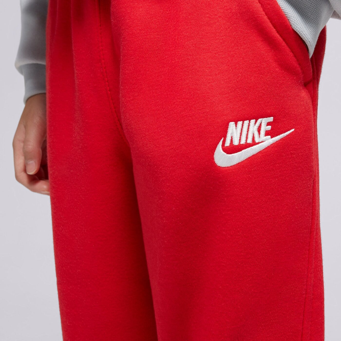 Детски панталони NIKE ПАНТАЛОНИ K NSW CLUB FLC JGGR LBR BOY fd3008-657 цвят червен