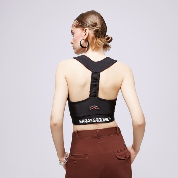 Дамска тениска SPRAYGROUND BRA SP179 sp179-black цвят черен
