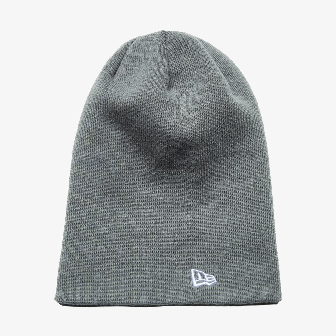 Дамска зимна шапка NEW ERA ЗИМНА ШАПКА ESSENTIAL LONG KNIT NE GRY LONG KNIT NE 11314028 цвят сив