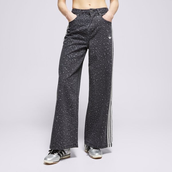 Дамски панталони ADIDAS ПАНТАЛОНИ DNM LOOSE PANTS ka2679 цвят черен