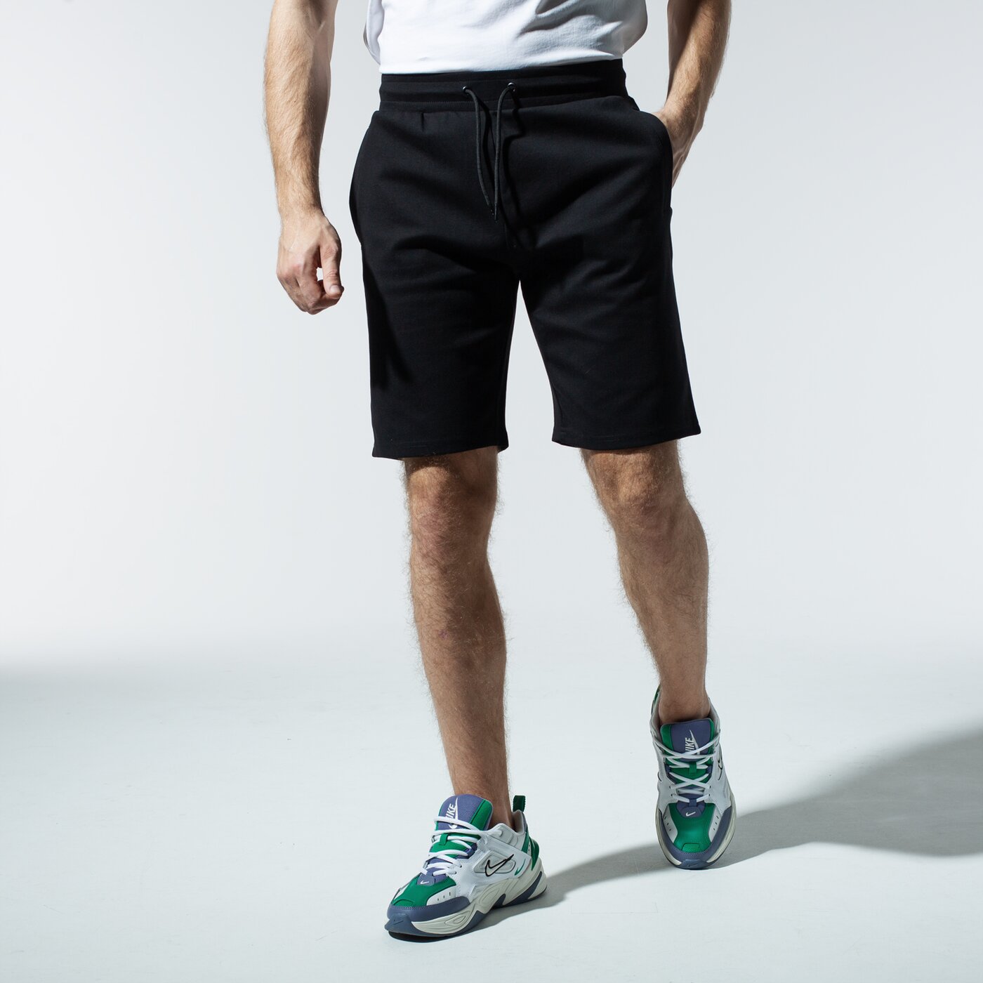 Мъжки къси панталони HAHA66 ШОРТИ ELASTIC SHORTS ha120szm84001 цвят черен