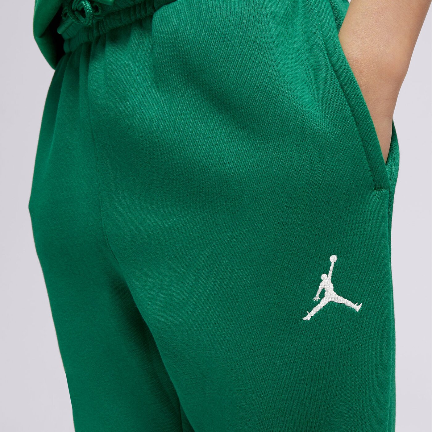 Детски панталони JORDAN ПАНТАЛОНИ JDB JDB MJ BROOKLYN FLC ESS PA BOY 9bd234-e1p цвят зелен