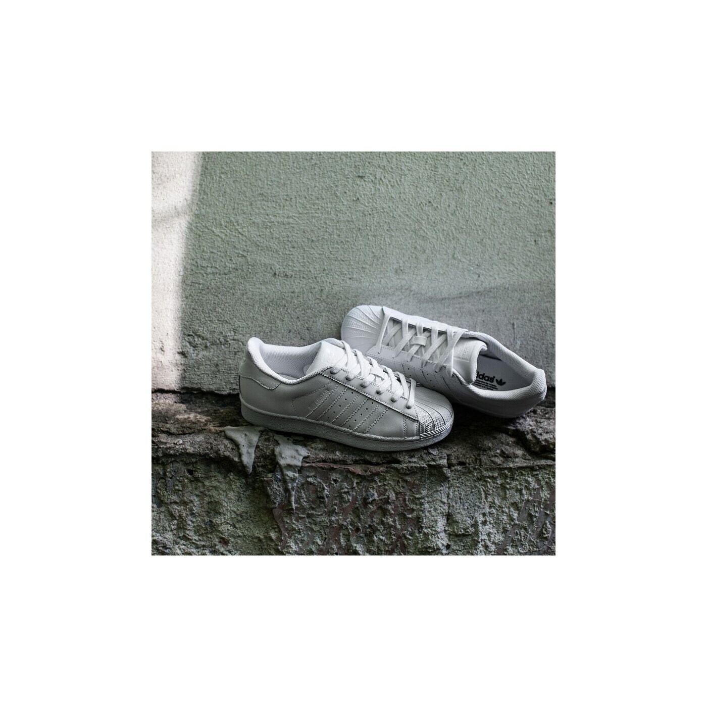 Дамски маратонки ADIDAS SUPERSTAR FOUNDATION  b27136w цвят бял