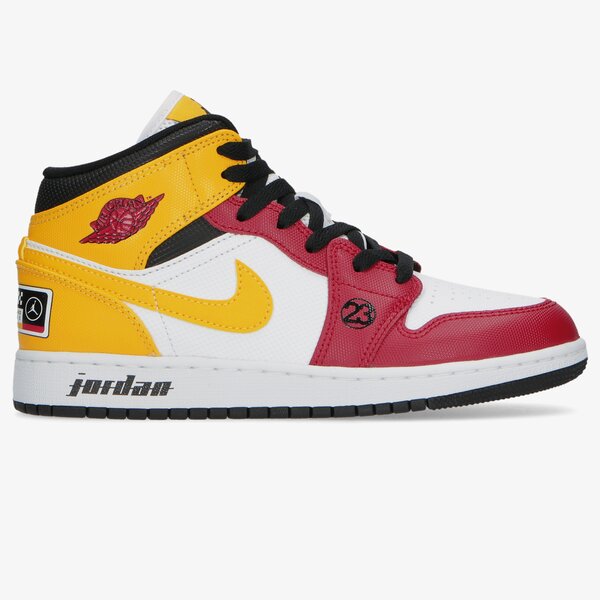 Детски маратонки AIR JORDAN 1 MID SE (GS) dj0336-067 цвят многоцветен