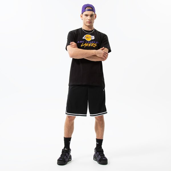 Мъжка тениска NEW ERA ТЕНИСКА NBA SCRIPT LAKERS LOS ANGELES LAKERS BLKTRP 60284675 цвят черен