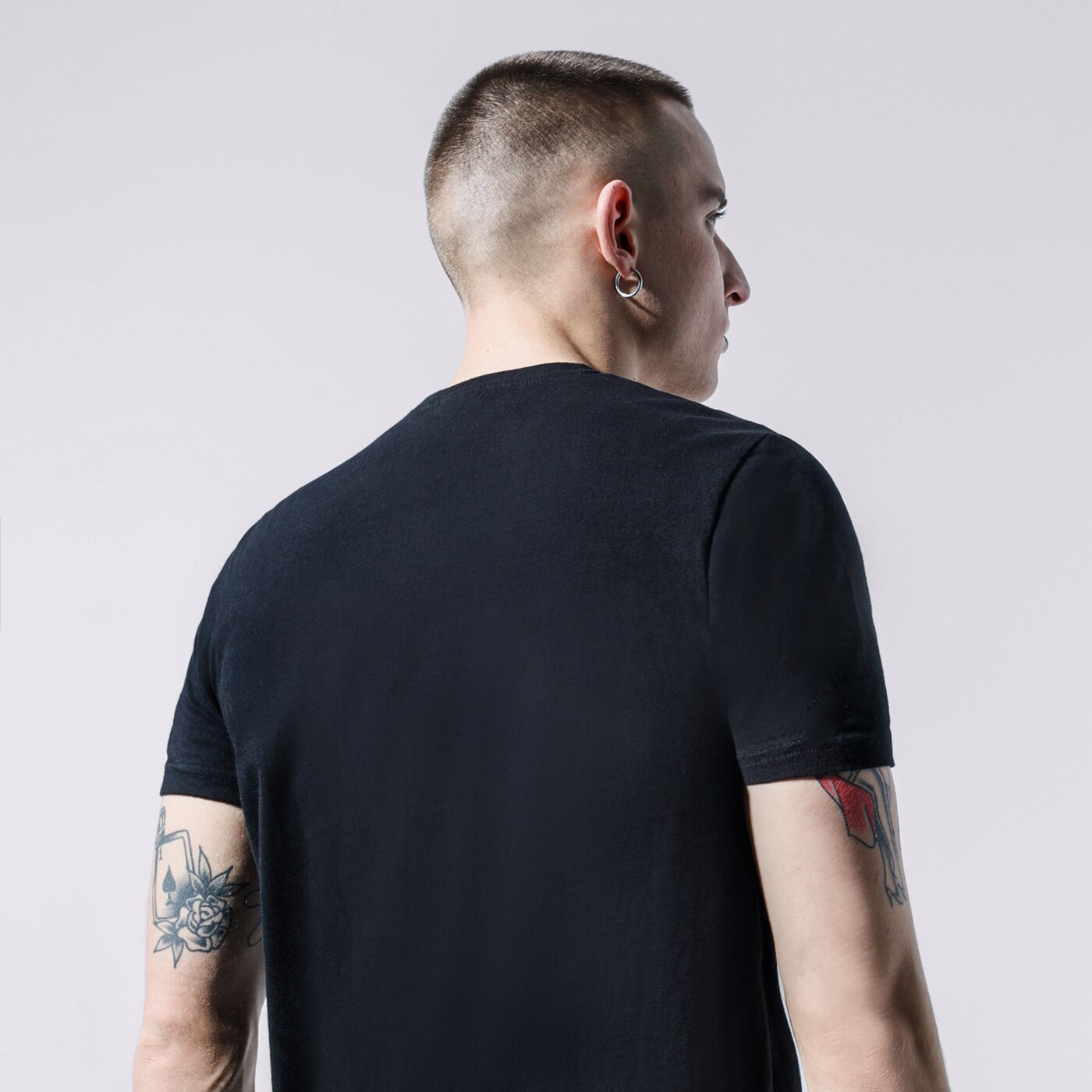 Мъжка тениска ELLESSE ТЕНИСКА SL PRADO BLK shc07405011 цвят черен