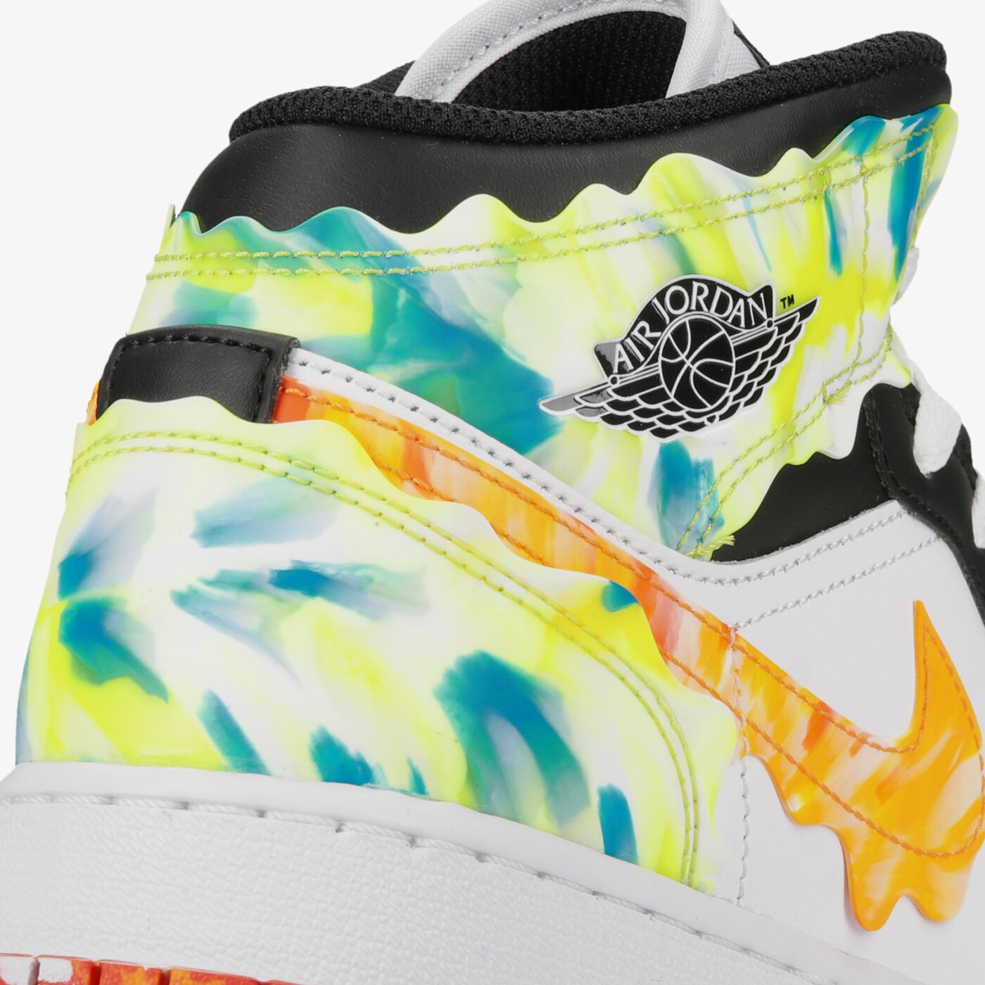 Детски маратонки AIR JORDAN 1 MID SE (GS) dj6563-038 цвят многоцветен