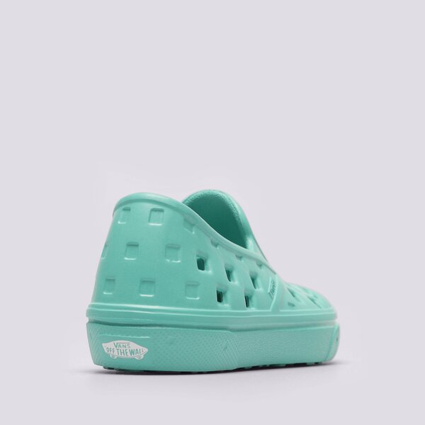 Детски маратонки VANS TD SLIP-ON TRK vn0a4uvhz6r1 цвят зелен