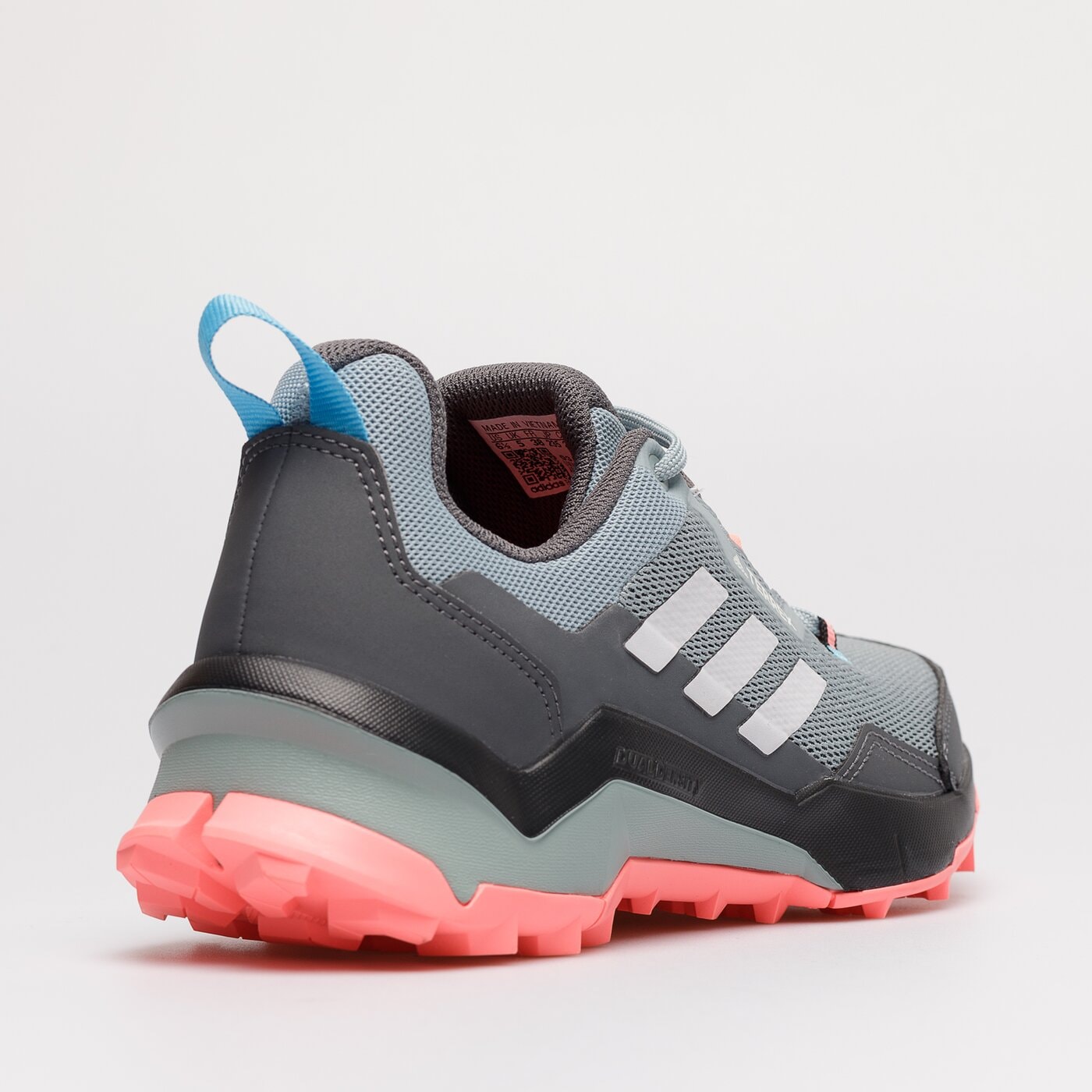 Дамски туристически обувки ADIDAS TERREX AX4 W gv7506 цвят сив