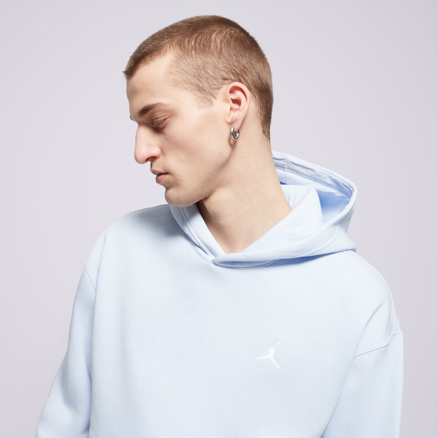 Мъжки суичър JORDAN СУИТЧЪР С КАЧУЛКА BROOKLYN fv7281-407 цвят син