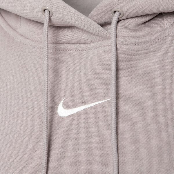 Дамски суичър NIKE СУИТЧЪР С КАЧУЛКА W NSW PHNX FLC OS PO HOODIE dq5860-009 цвят сив