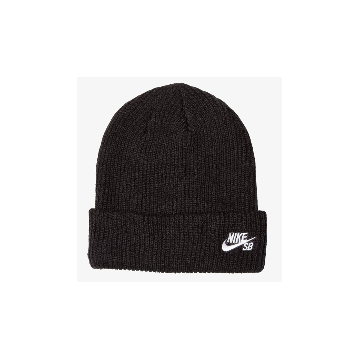 Дамска зимна шапка NIKE ЗИМНА ШАПКА SB FISHERMAN BEANIE BEANIE 628684011 цвят черен