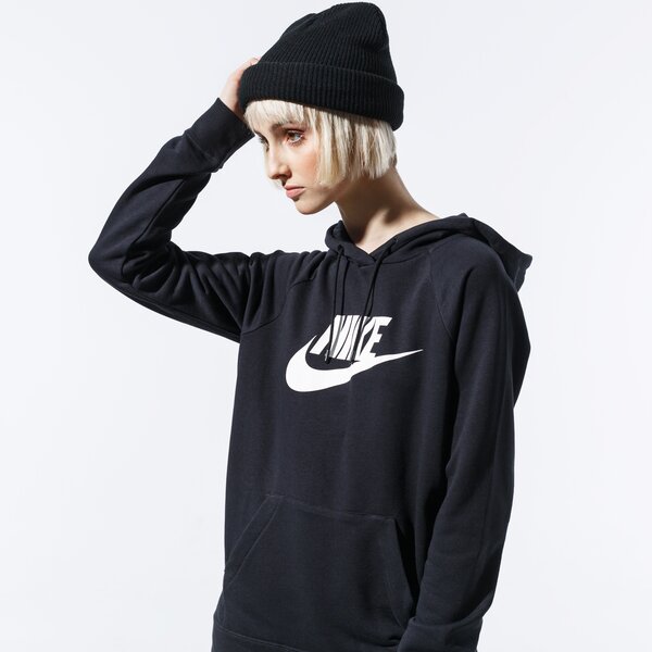 Дамски суичър NIKE СУИТЧЪР С КАЧУЛКА SPORTSWEAR ESSENTIAL ESSENTIAL bv4126-010 цвят черен