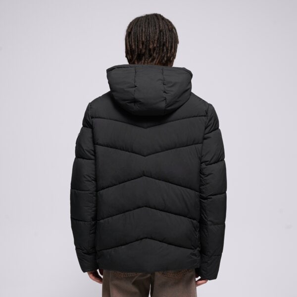 Мъжко зимно яке REEBOK ЯКЕ ЗИМНО STRETCH PUFFER JACKET omrb1567_black цвят черен