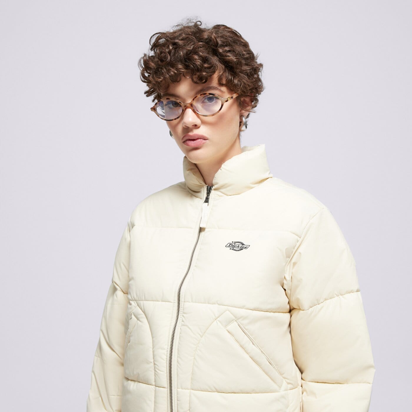 Дамско зимно яке DICKIES ЯКЕ ПУХЕН SUMMERDALE PUFFER W dk0a87ojl171 цвят бежов