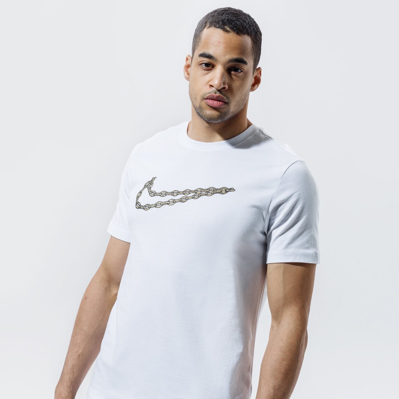 Мъжка тениска NIKE ТЕНИСКА M NK MEM CTY F SWOOSH SS TEE db5953-100 цвят бял