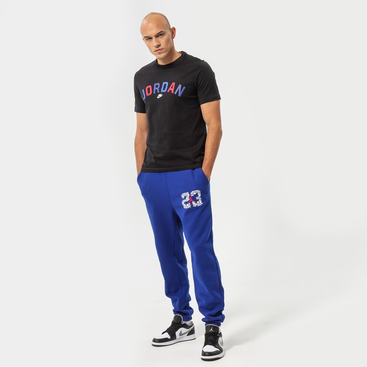 Мъжки панталони JORDAN ПАНТАЛОНИ M J SPRT DNA FLC PANT dj0190-455 цвят син