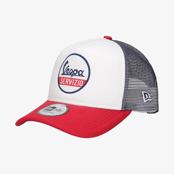 Мъжка шапка с козирка NEW ERA ШАПКА VESPA WHITE RUBBER LOGO WHT TRK 11871316 цвят бял