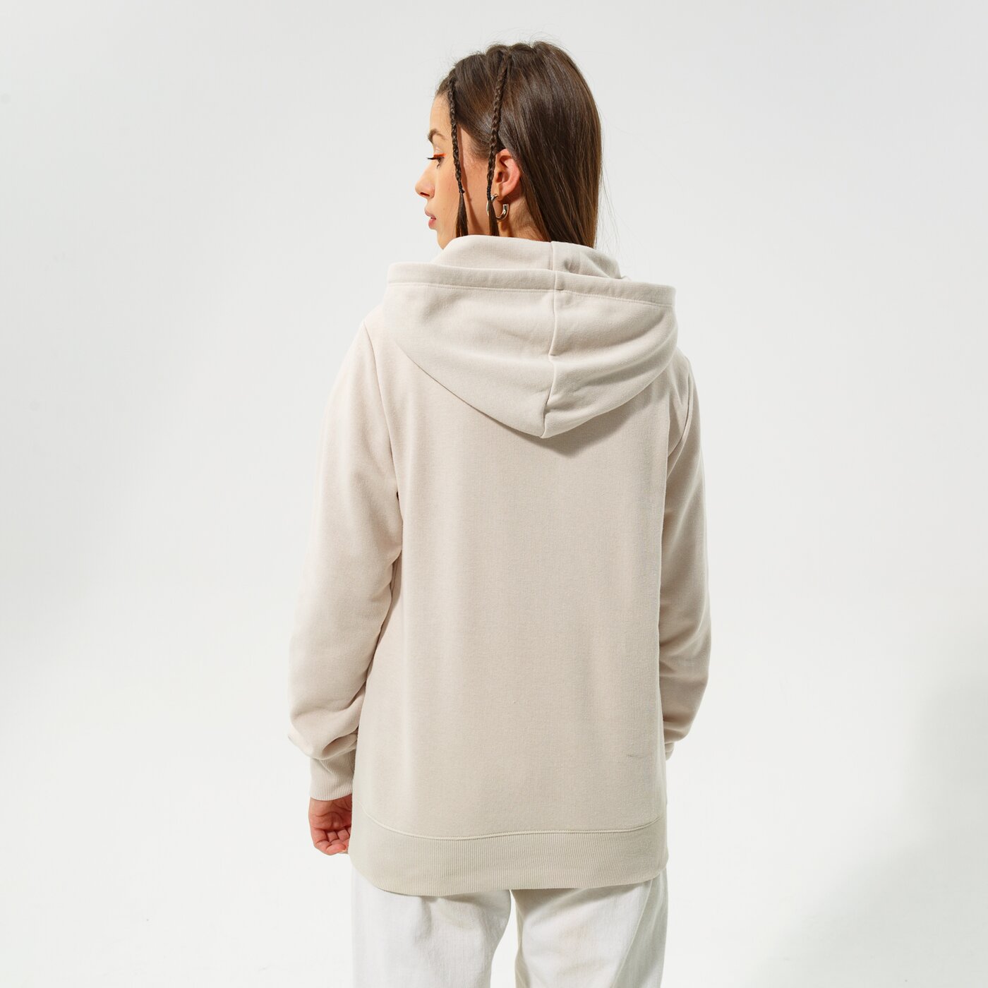 Дамски суичър CHAMPION СУИТЧЪР С КАЧУЛКА HOODED SWEATSHIRT 114859ms014 цвят бежов