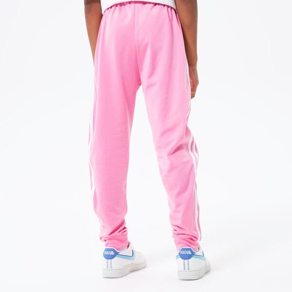 Детски панталони ADIDAS ПАНТАЛОНИ SST TRACK PANTS GIRL hk0329 цвят розов