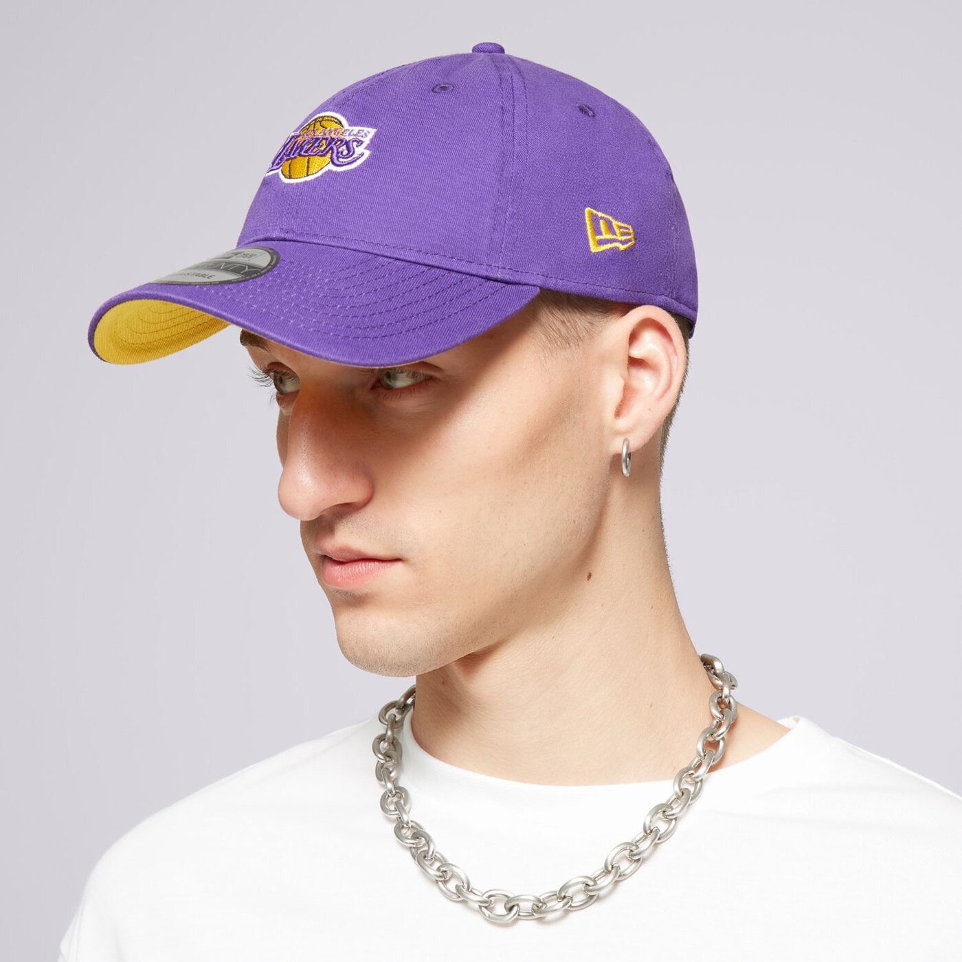 Мъжка шапка с козирка NEW ERA ШАПКА NBA 920 LAKERS LOS ANGELES LAKERS 60503568 цвят виолетов