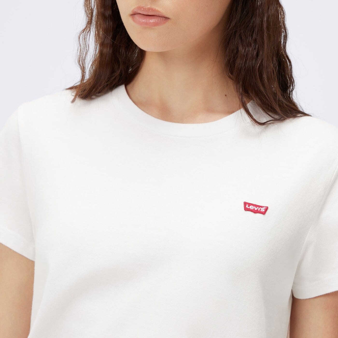 Дамска тениска LEVI'S ТЕНИСКА PERFECT TEE 39185-0006 цвят бял