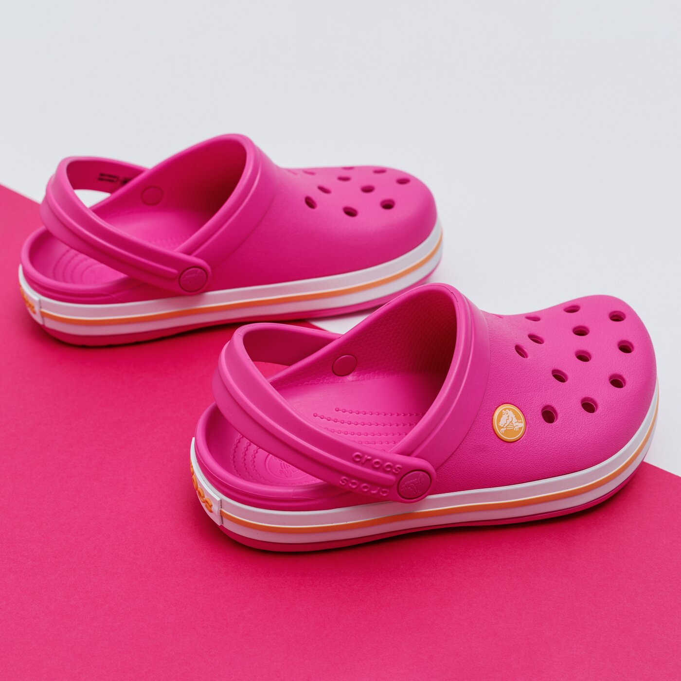 Детски чехли и сандали CROCS CROCBAND CLOG K 2045376qz цвят розов