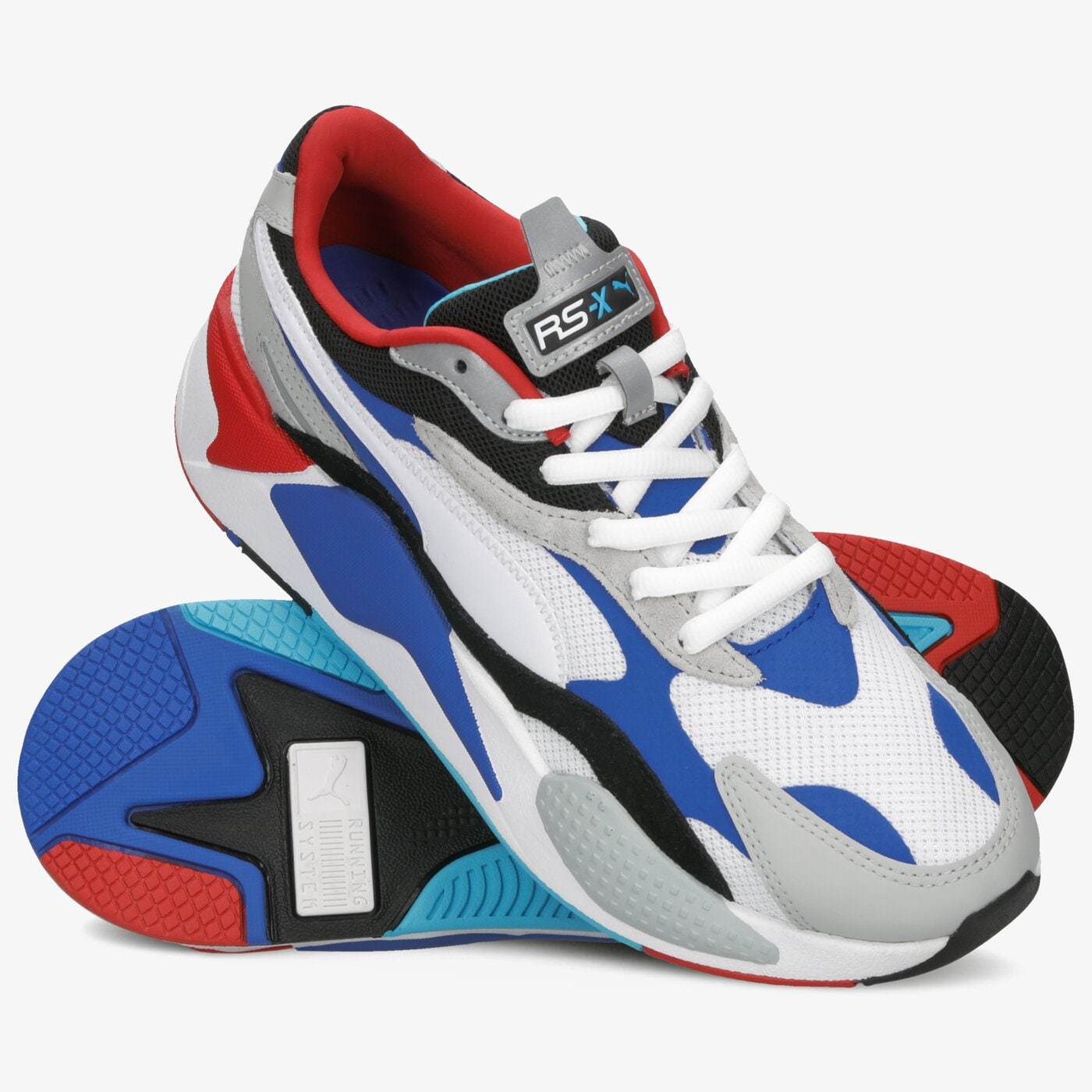 Мъжки маратонки PUMA RS-X3 CUBE 37157005 цвят бял