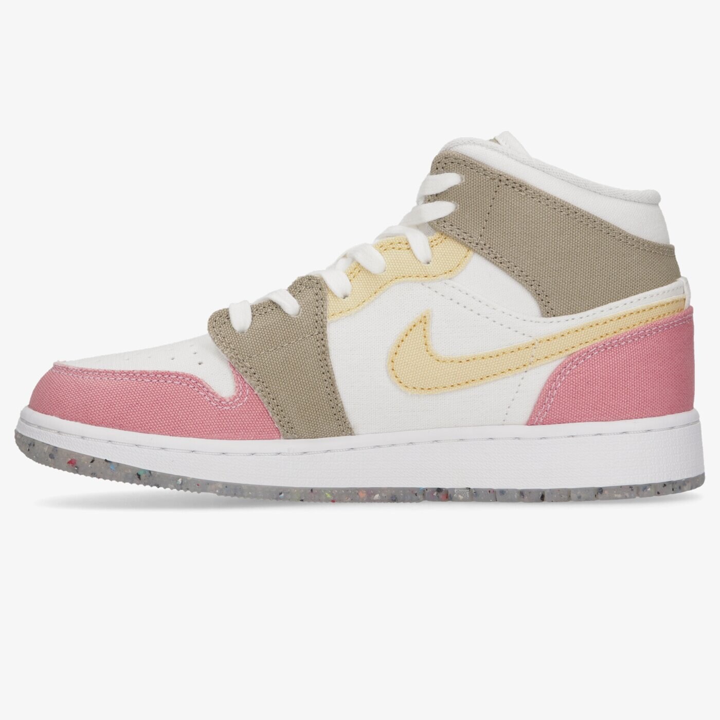 Детски маратонки AIR JORDAN 1 MID SE (GS) dj0338-100 цвят многоцветен