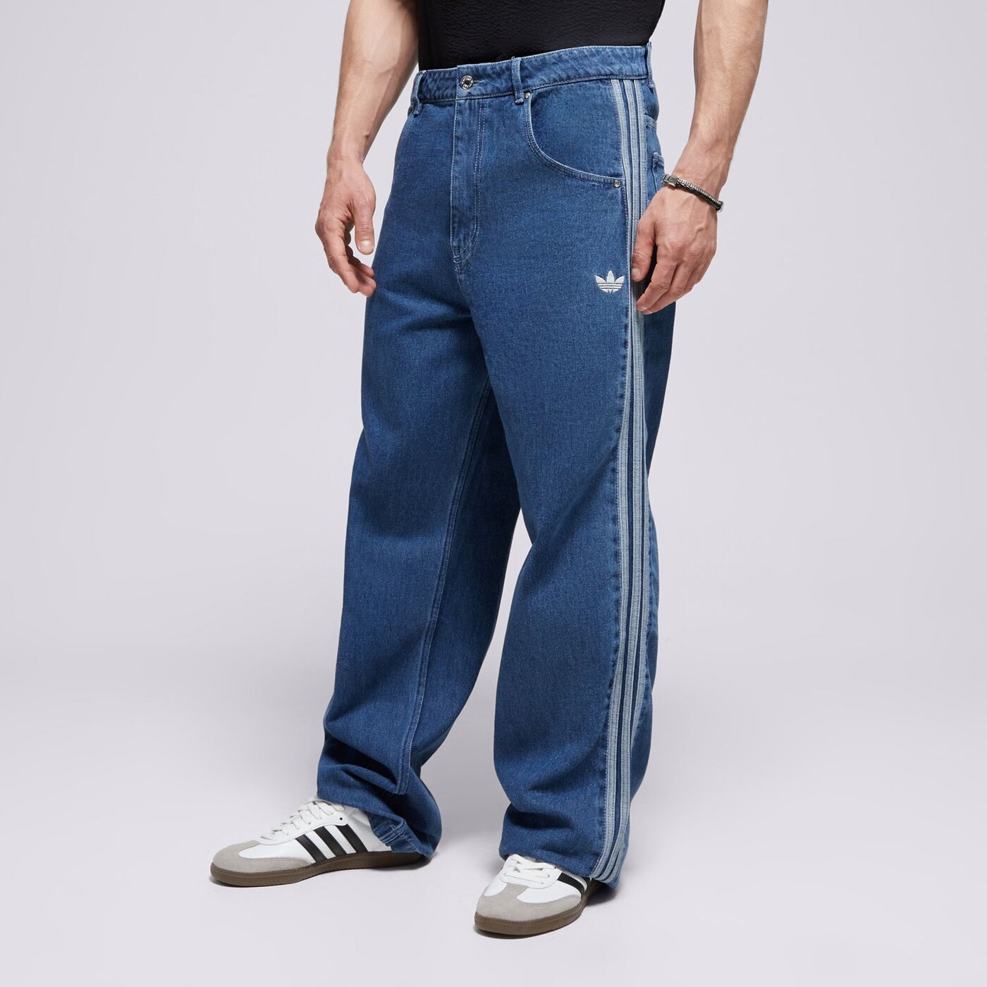 Мъжки панталони ADIDAS ПАНТАЛОНИ DENIM FB PT jc6234 цвят син